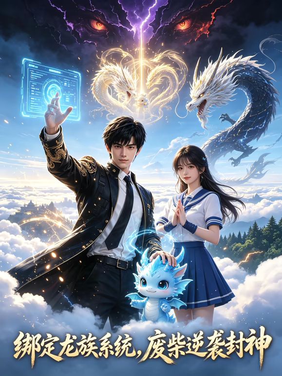 绑定龙族系统，废柴逆袭封神(全集)